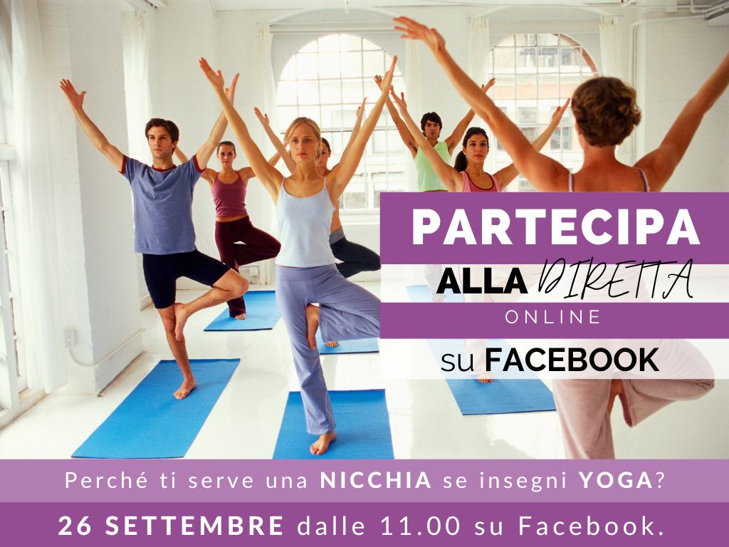 Perché ti serve una NICCHIA se insegni YOGA