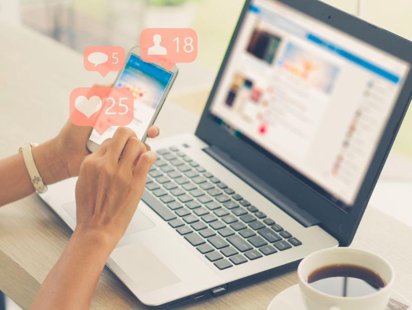 social media yoga